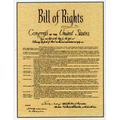 Bill of Rights Historical Document - Original or Retype Set (9 1/2"x12 1/2")